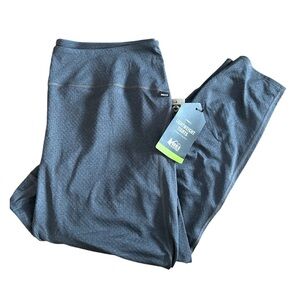 REI NWT Gray Cropped Leggings Size XL